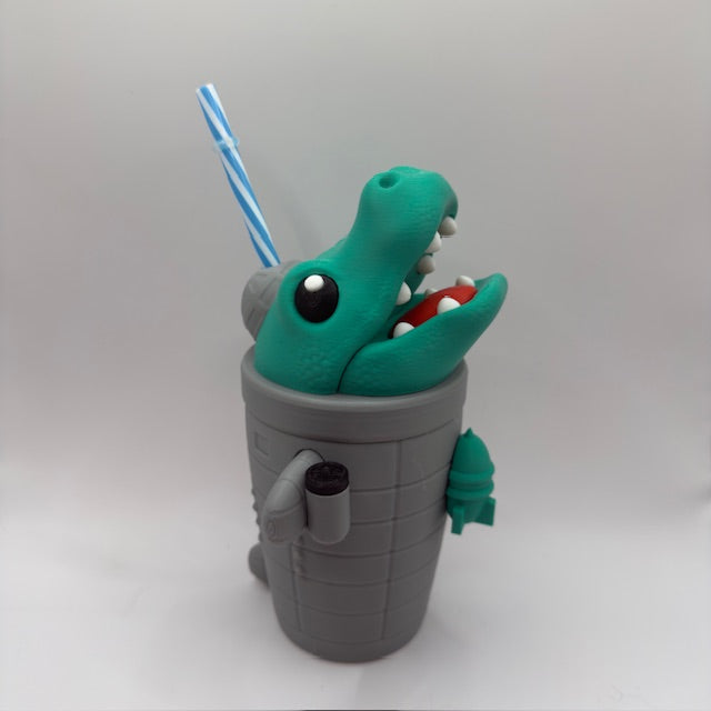 Vaso Bombardilo Crocodilo – Diseño único impreso en 3D
