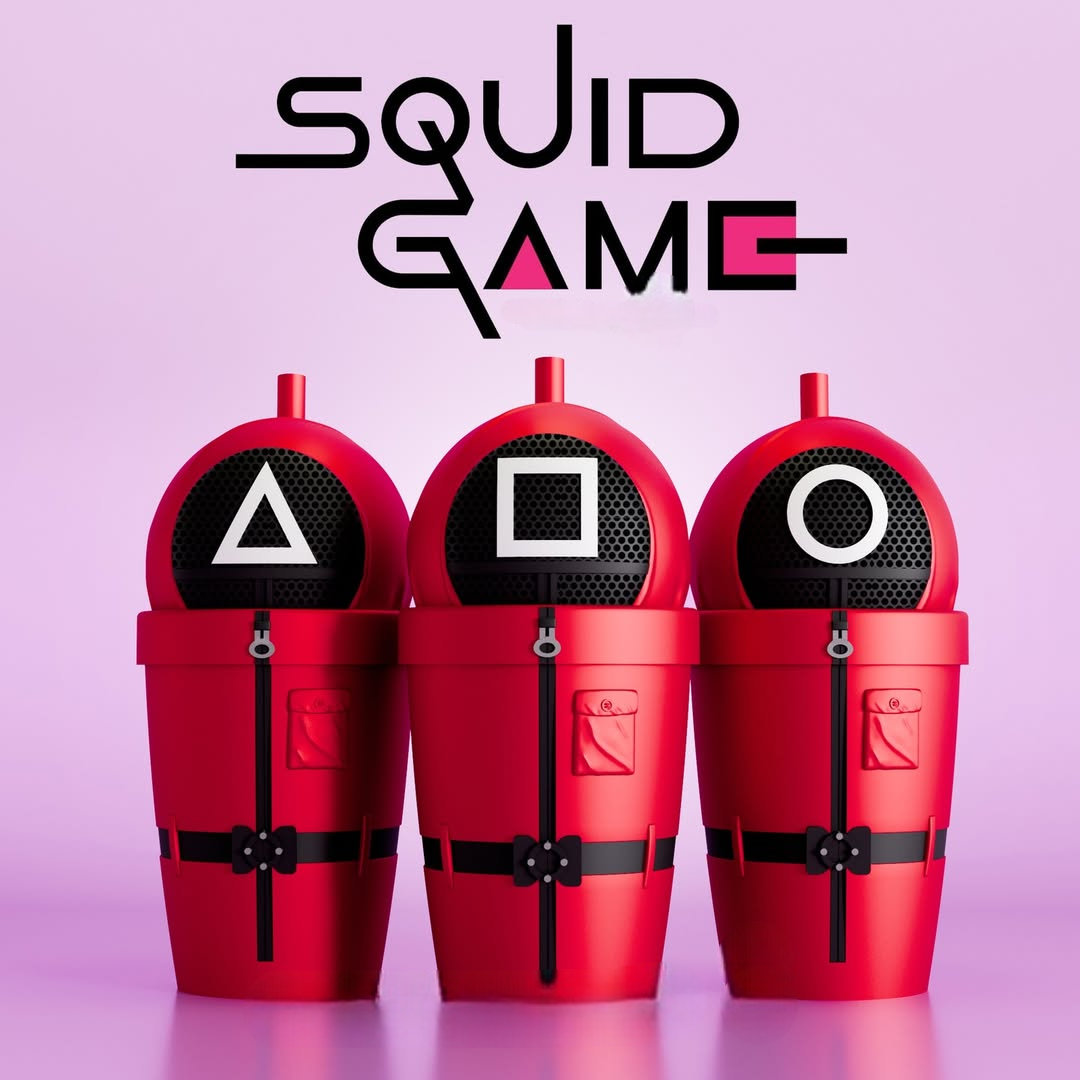 VASOS SQUID GAME 300ML Impreso en 3D