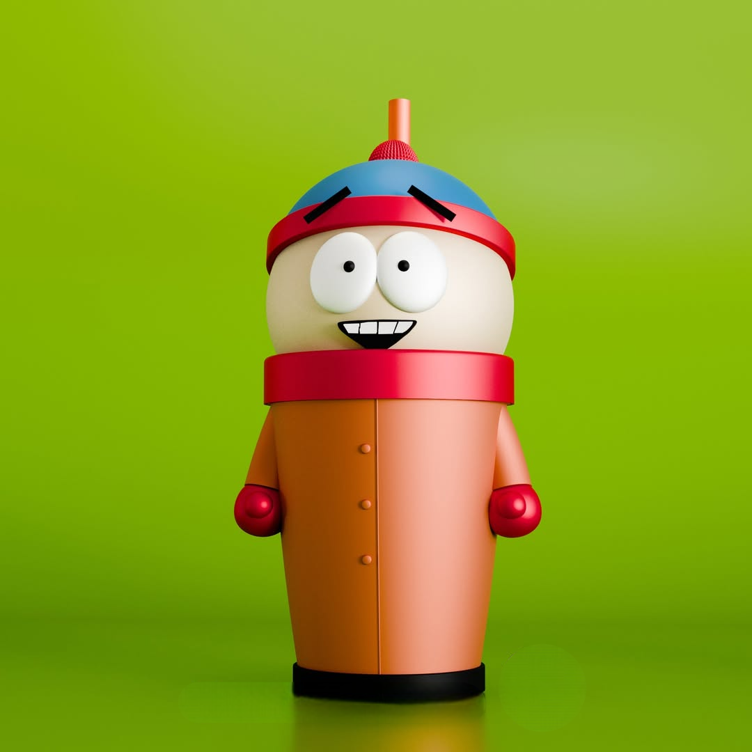 VASOS SOUTH PARK 300ML Impreso en 3D