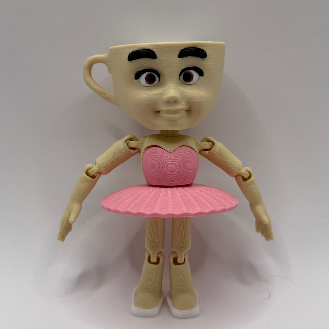 Bailarina Capuchina Impreso en 3D