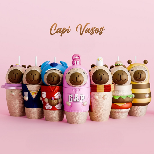 VASOS CAPIBARA 300ML Impreso en 3D