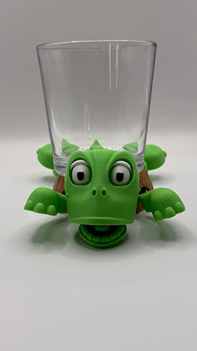 Posa vaso tortuga Impreso en 3D