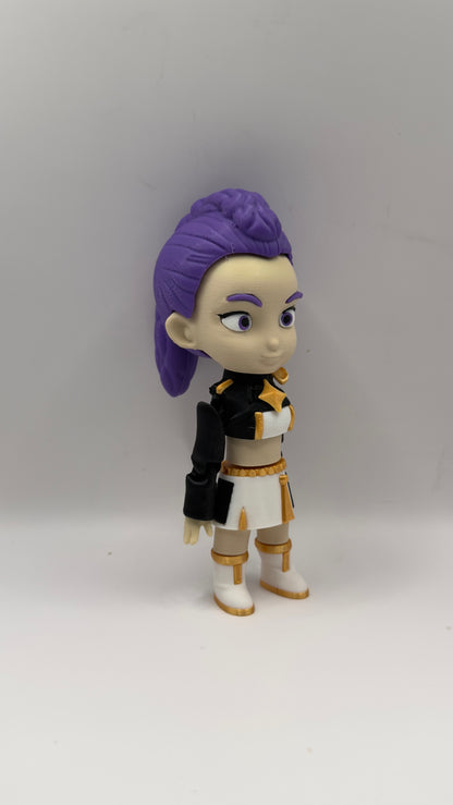 ✨ FIGURA ARTICULADA KPOP – RUMI – Edición Especial