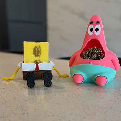 Combo Bob Esponja y Patricio Impreso en 3D