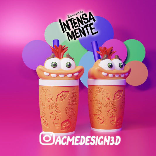 VASOS INTENSAMENTE 2 300ML Impreso en 3D