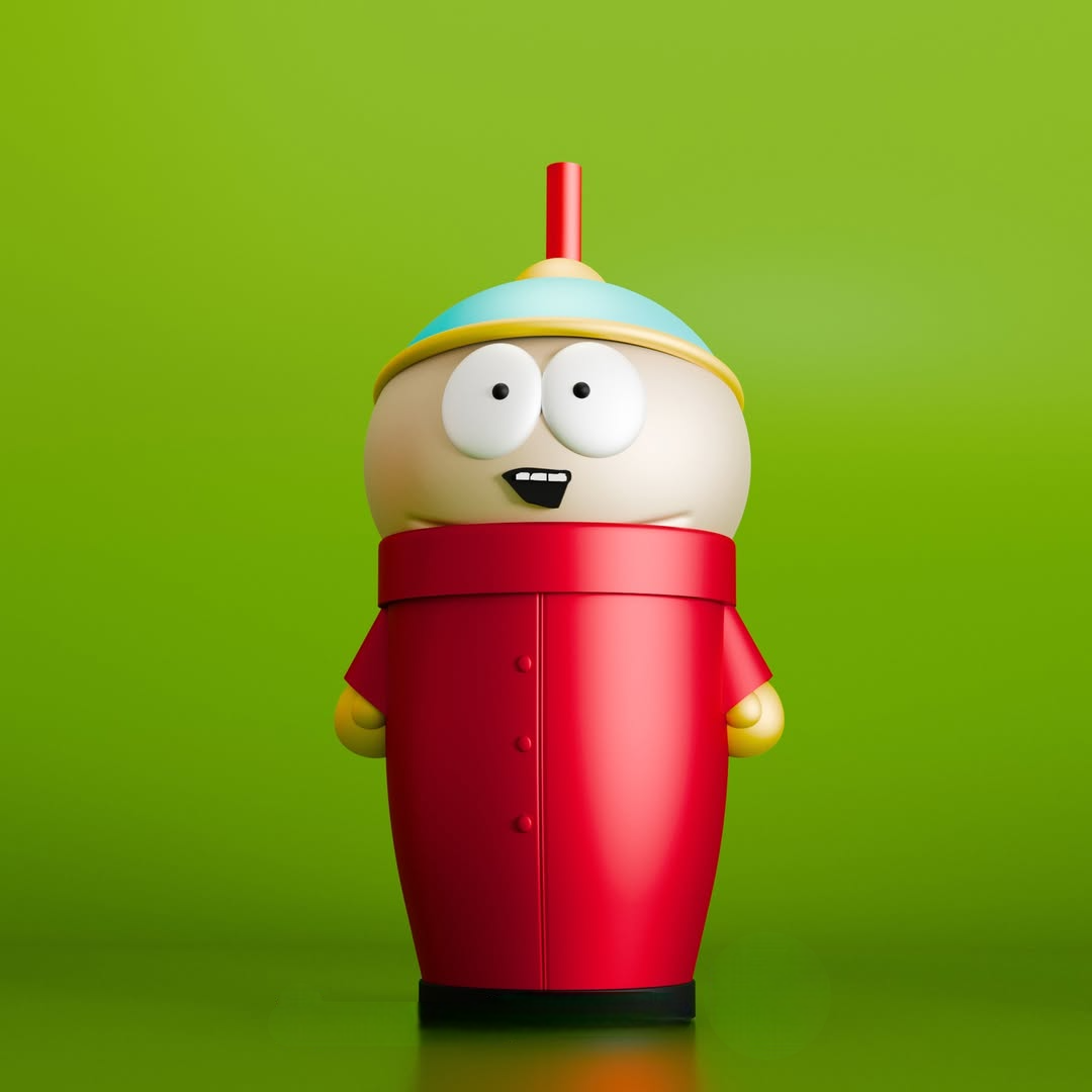 VASOS SOUTH PARK 300ML Impreso en 3D