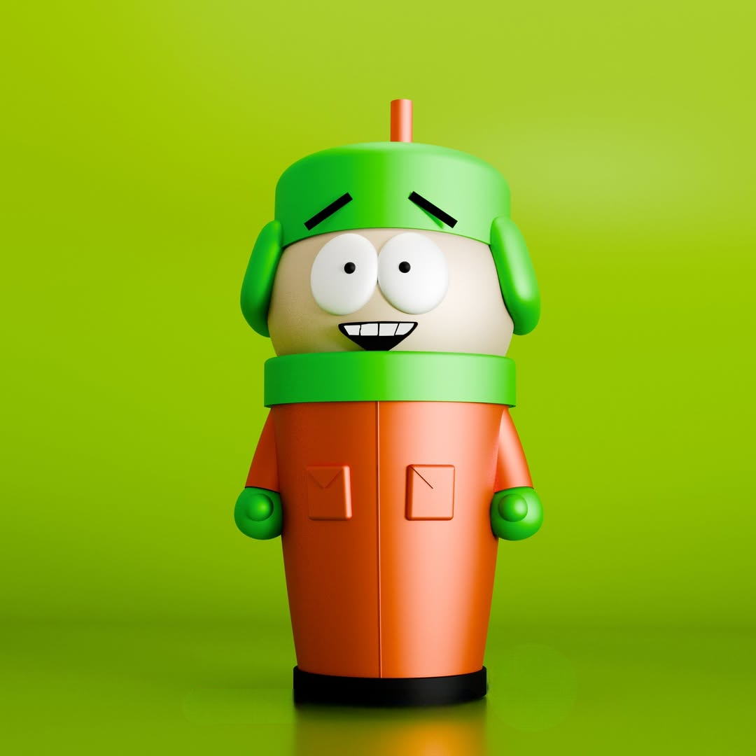 VASOS SOUTH PARK 300ML Impreso en 3D