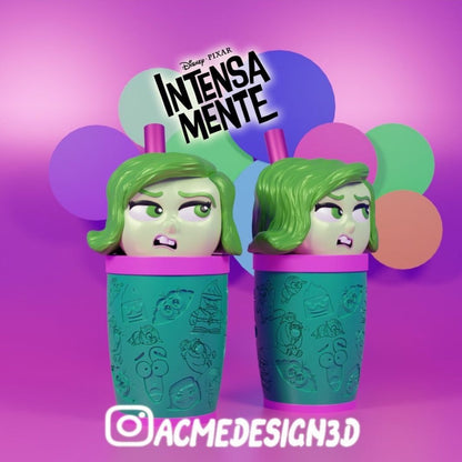 VASOS INTENSAMENTE 2 300ML Impreso en 3D