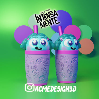 VASOS INTENSAMENTE 2 300ML Impreso en 3D