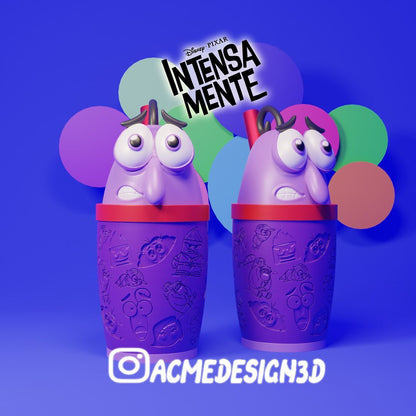 VASOS INTENSAMENTE 2 300ML Impreso en 3D