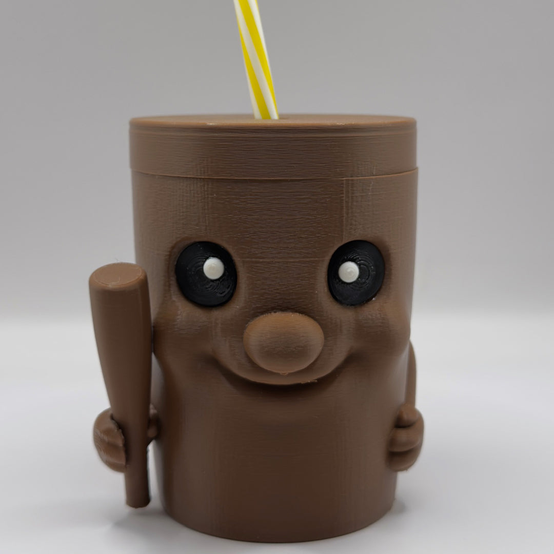 Vaso Tun tun Sahur – Diseño único impreso en 3D