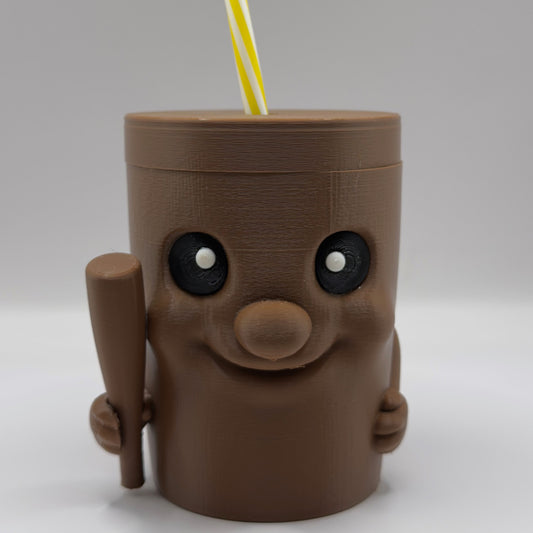 Vaso Tun tun Sahur – Diseño único impreso en 3D